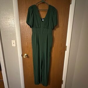 Old Navy Green Jumpsuit